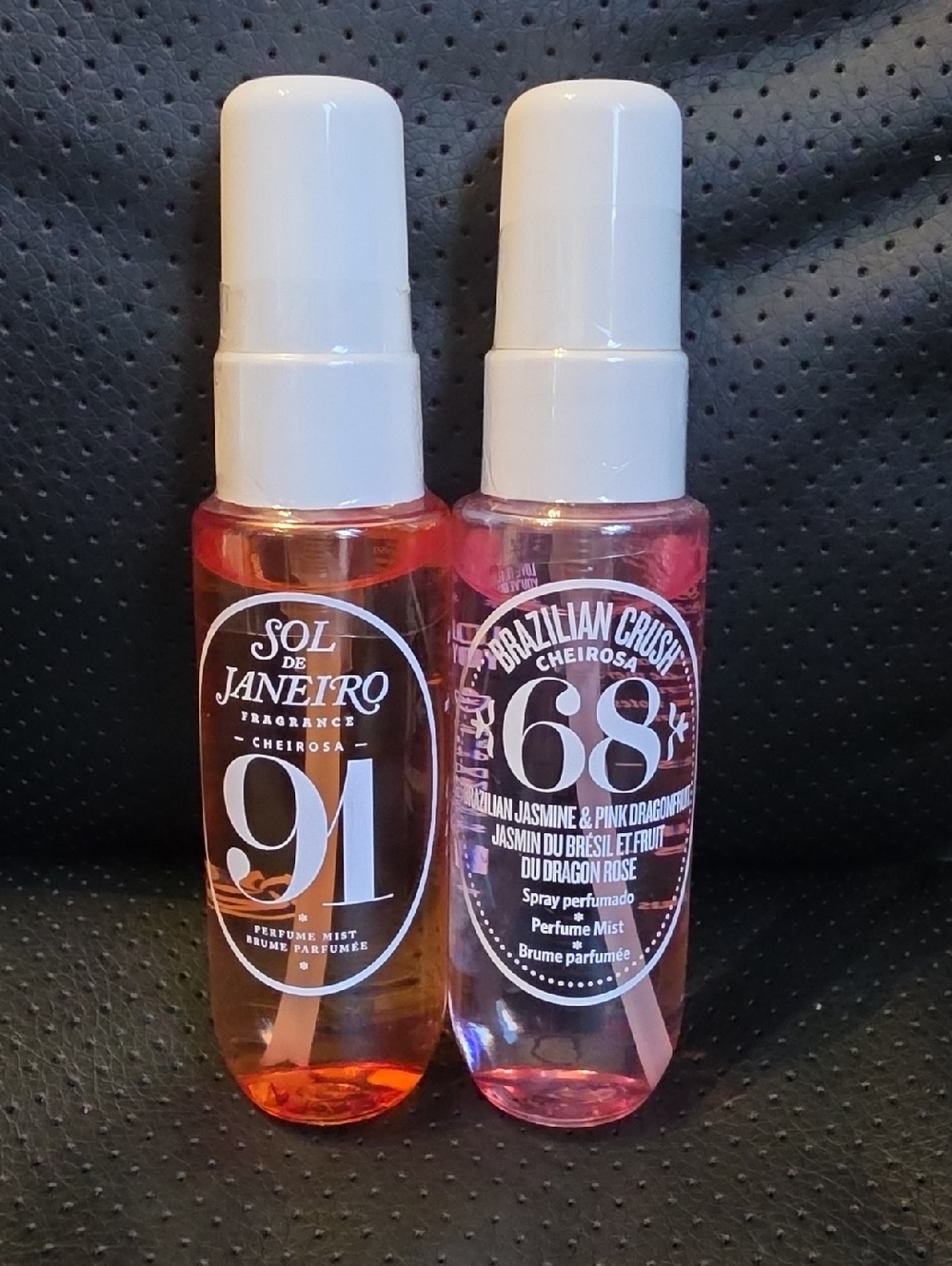 NWT Sol de Janeiro Cheirosa 91 & Brazilian Crush 68 Perfume Mists